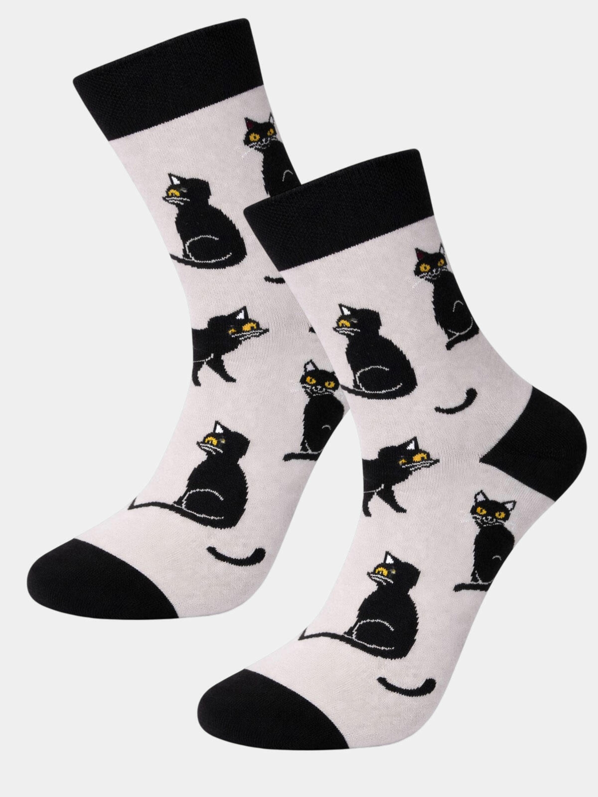 Wysokie skarpety ze wzorem