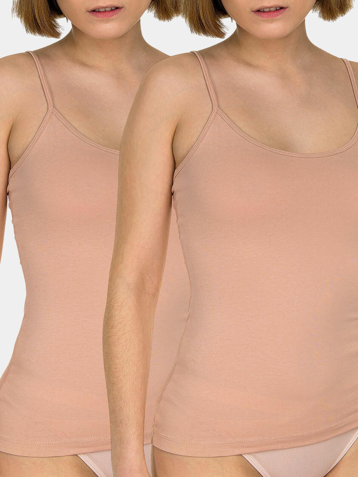 Top na ramiączkach 2-pak S