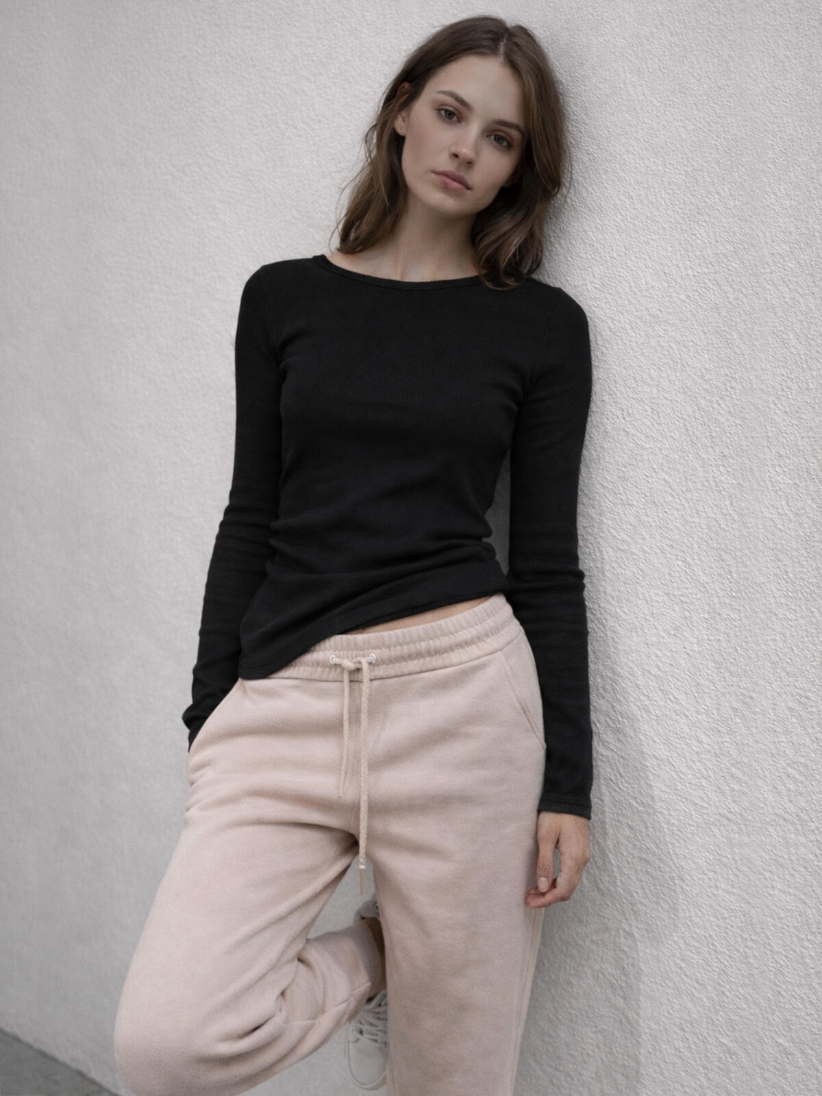 Bluzka bawełniana w prążek