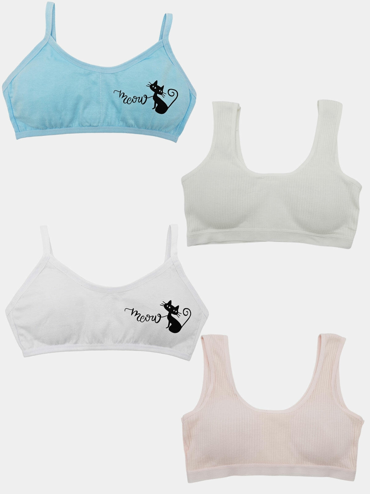 Biustonosz młodzieżowy 4-pak L/164