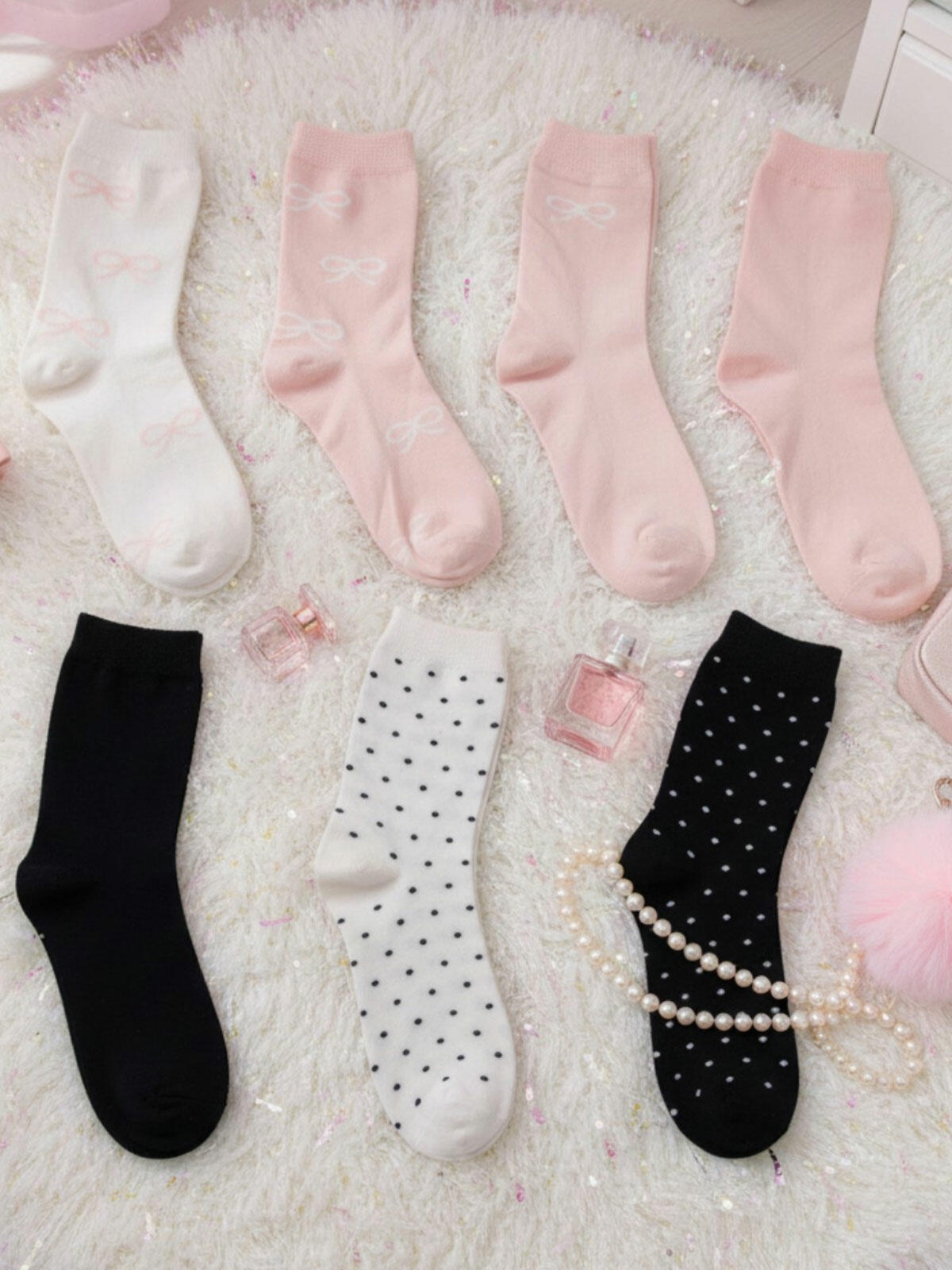 Skarpety dziewczęce 7-pak 35-38