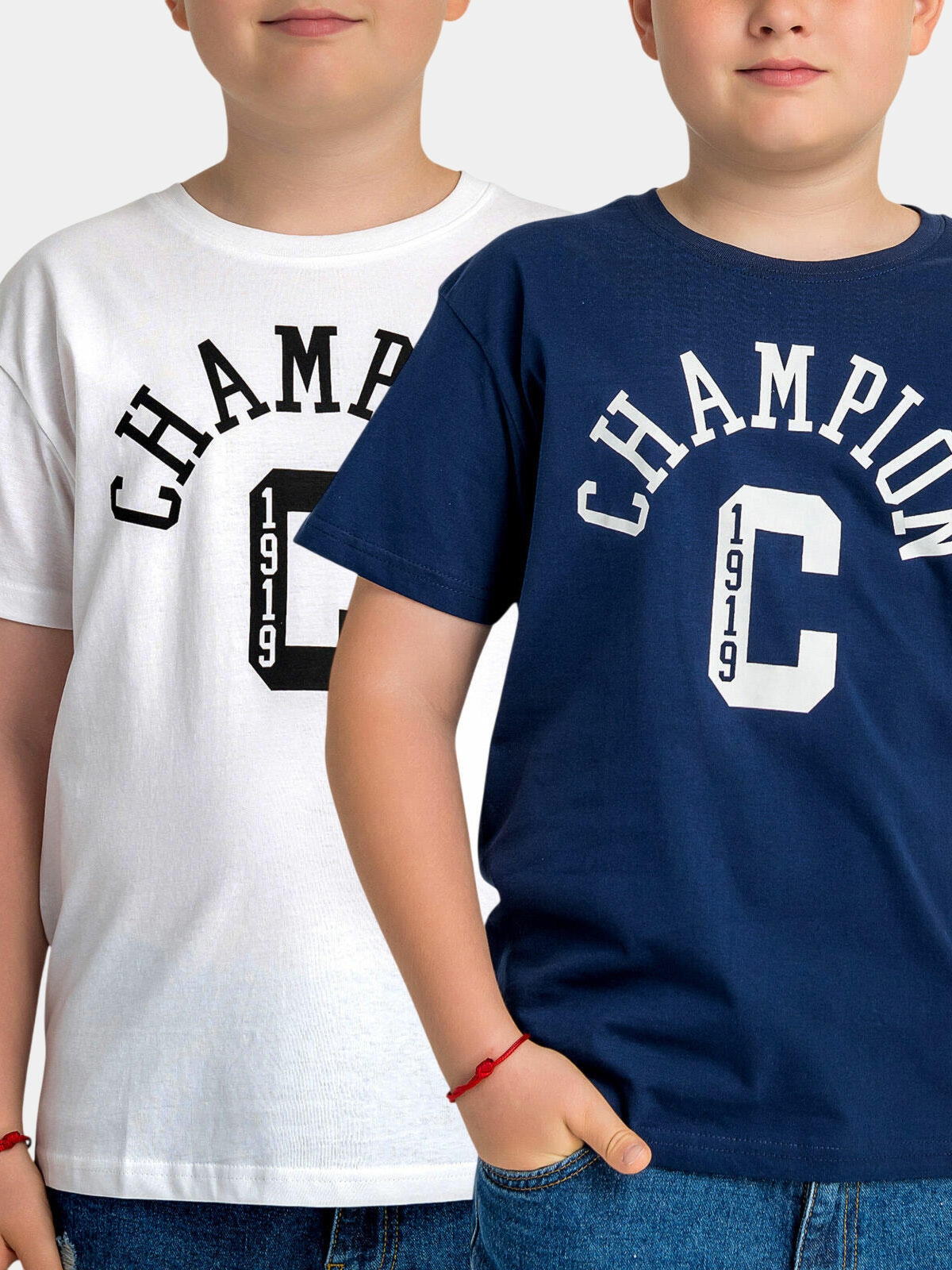 T-shirt z nadrukiem 2-pak 128