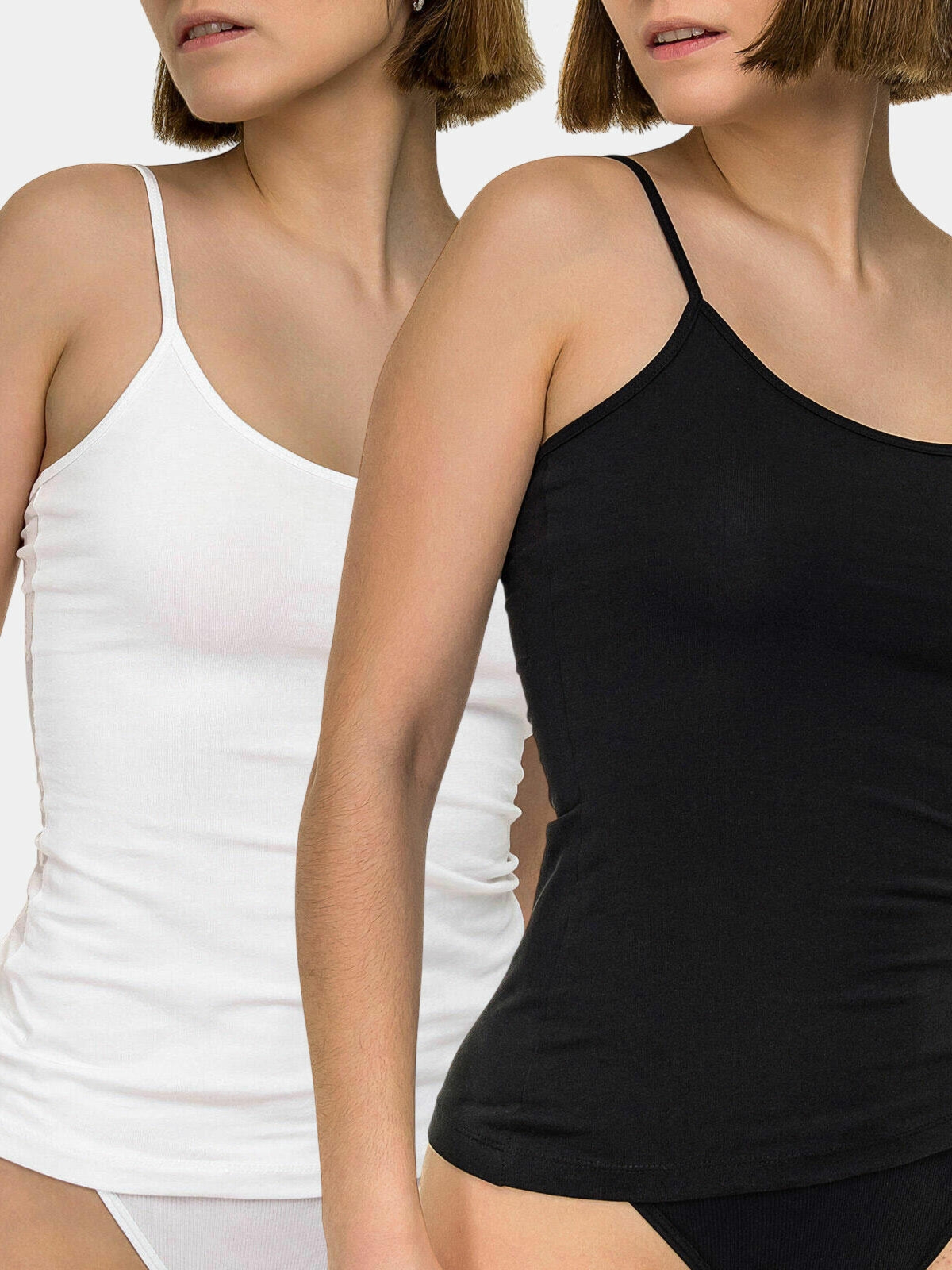 Top bawełniany 2-pak 2XL