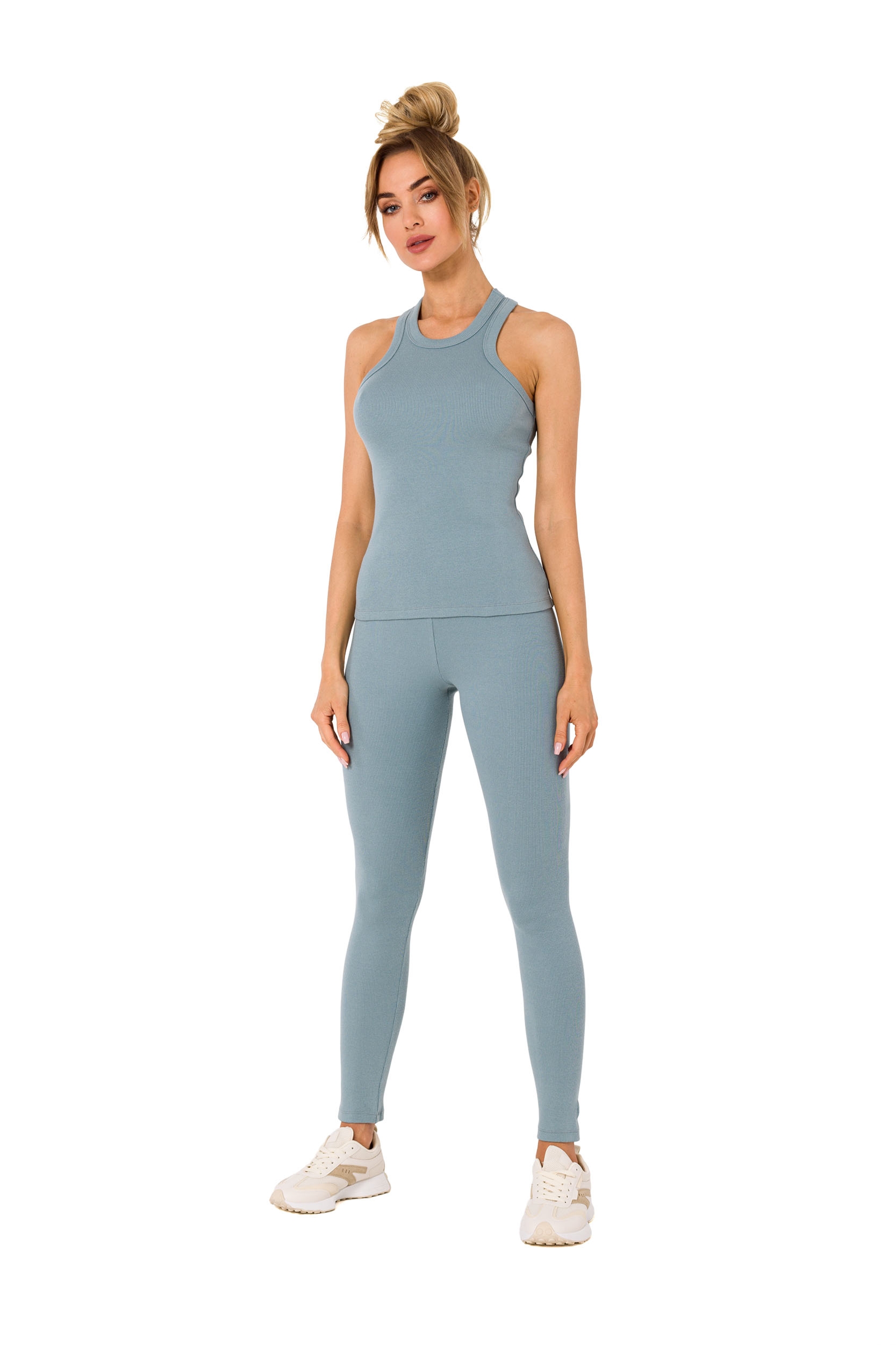 Damska bokserka z dzianiny – agawa - Rozmiar: XXL