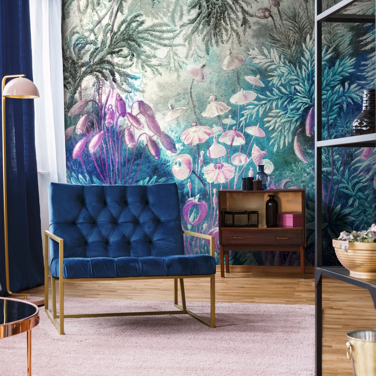 Tapeta Wall Art Fairytale blue - standaryzowane rolki