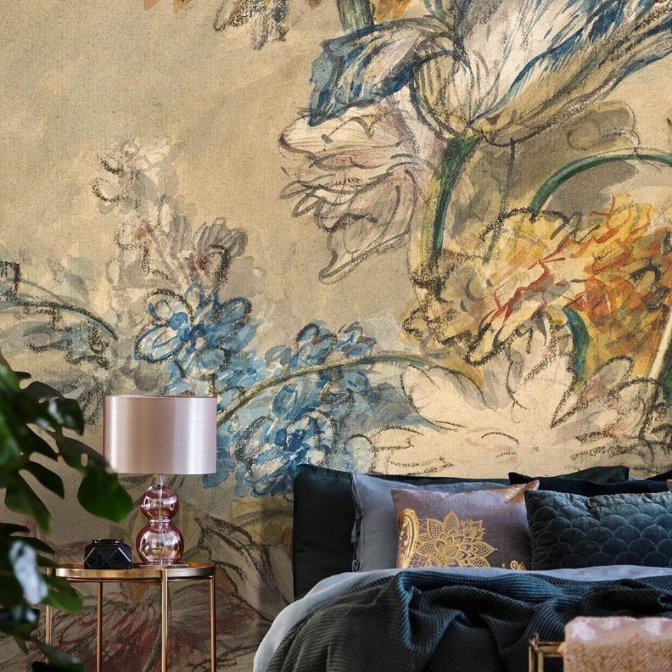 Tapeta Wall Art Honey Classic Flower - standaryzowane rolki