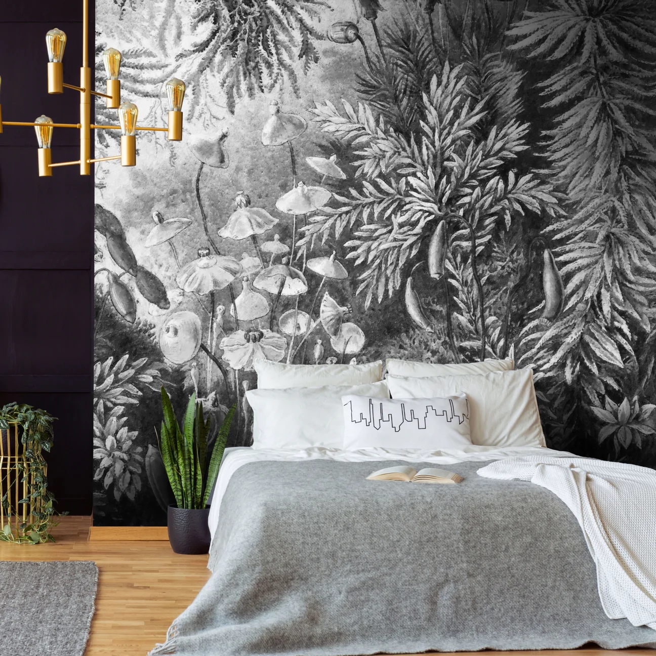 Tapeta Wall Art - Fairytale B&W