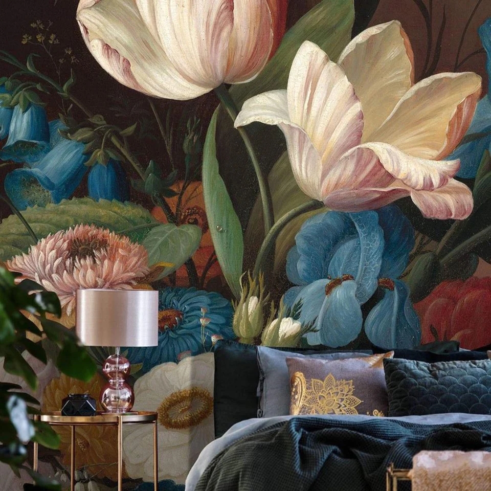 Tapeta Wall Art - Dark Tulip