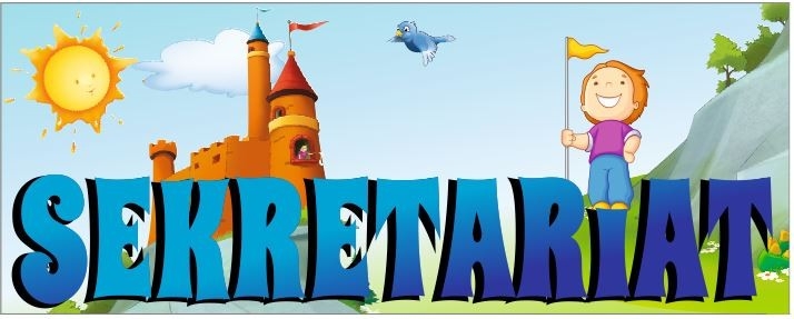 Tabliczka bajkowa - Sekretariat z zamkiem