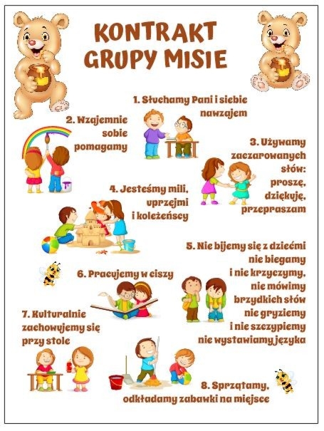 Kontrakt grupy Misie - naklejka