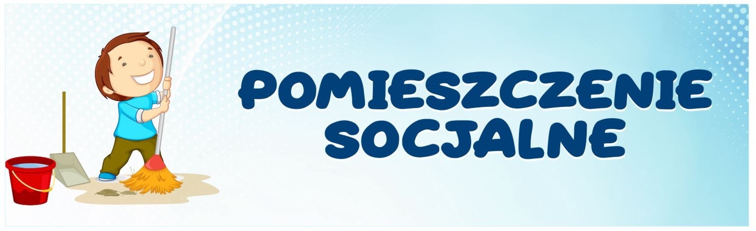 Naklejka na Drzwi Pomieszczenie Socjalne