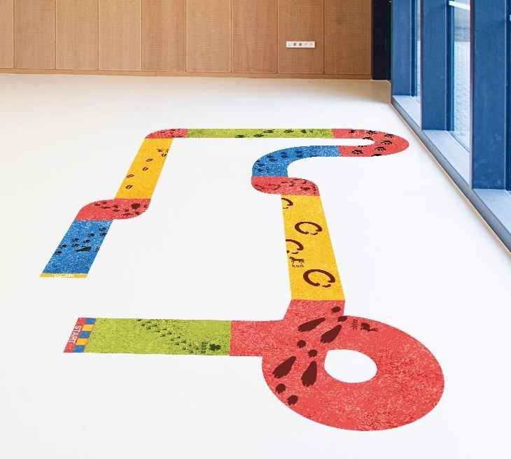 Tor do gry w kapsle - ŚLADY ZWIERZĄT