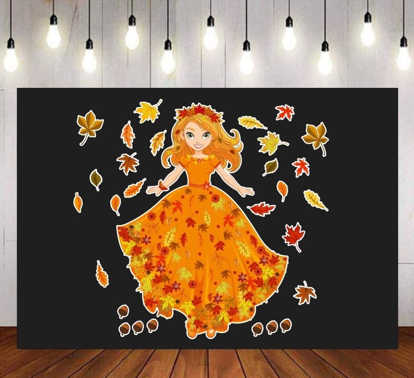 Pani Jesień- zestaw dekoracji do gazetek szkolnych