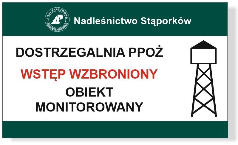 Tabliczka Dostrzegalnia PPOŻ