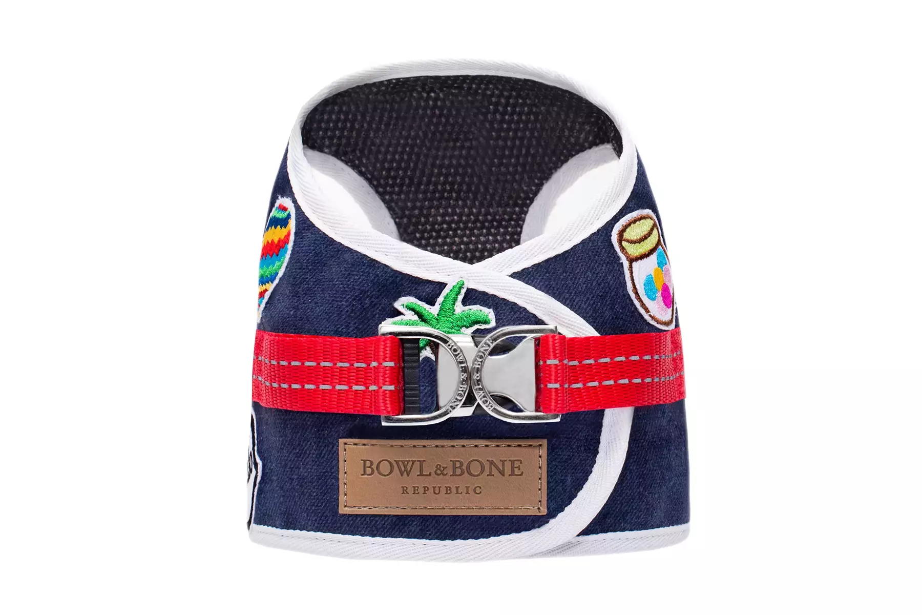 Szelki dla psa DENIM granatowe