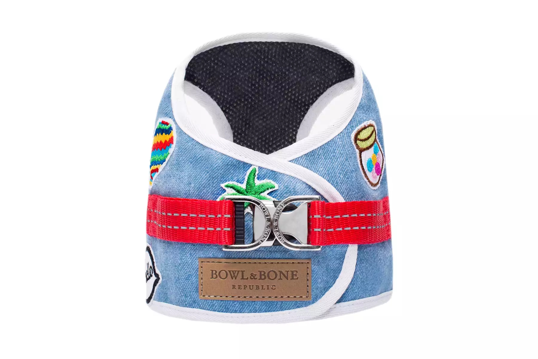 Szelki dla psa DENIM niebieskie