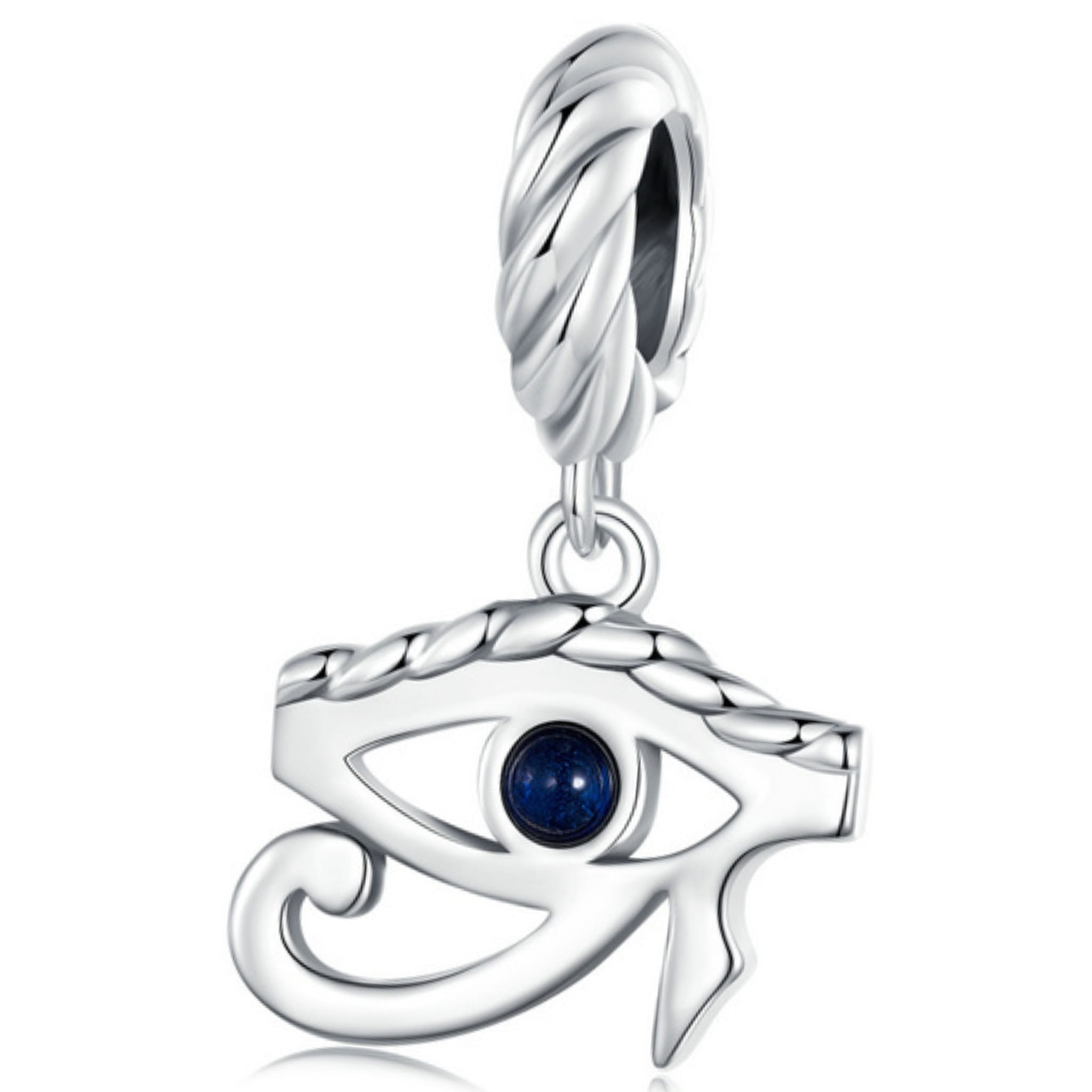 Oko Horusa charms amulet srebrna zawieszka srebro 925