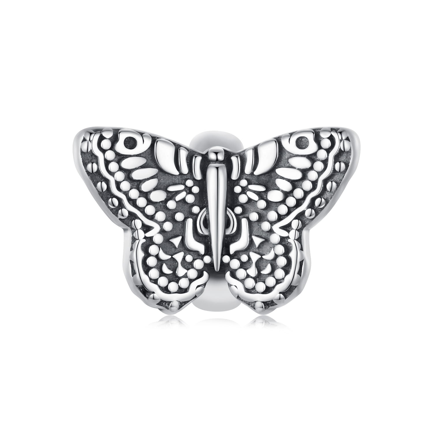 Stoper motyl do bransoletki charms srebro 925