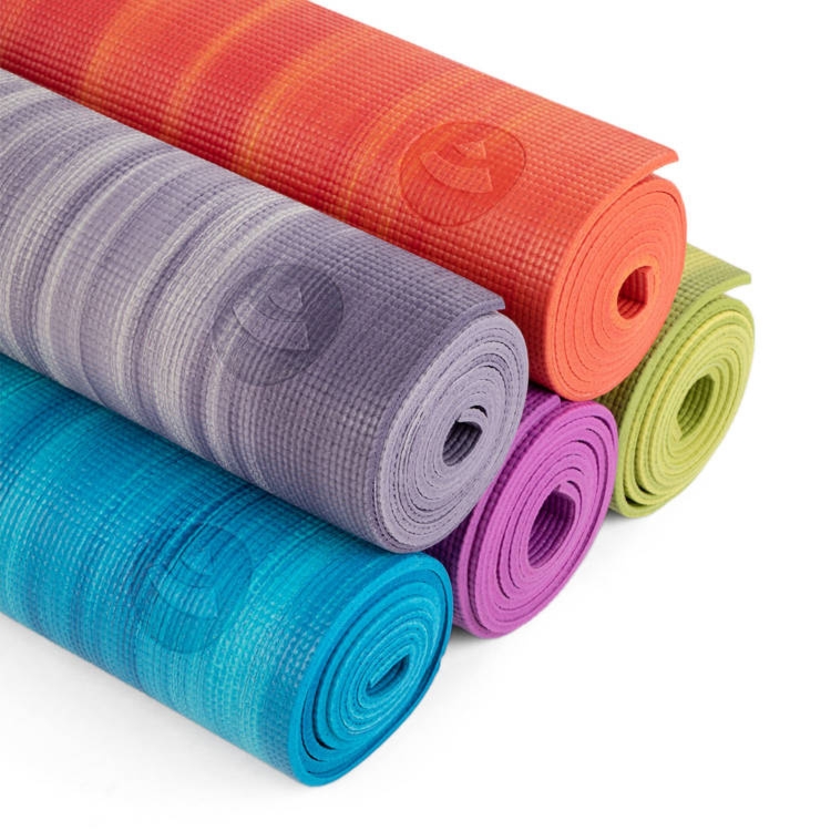 Mata do jogi Ganges 6 mm - niebieski Outlet