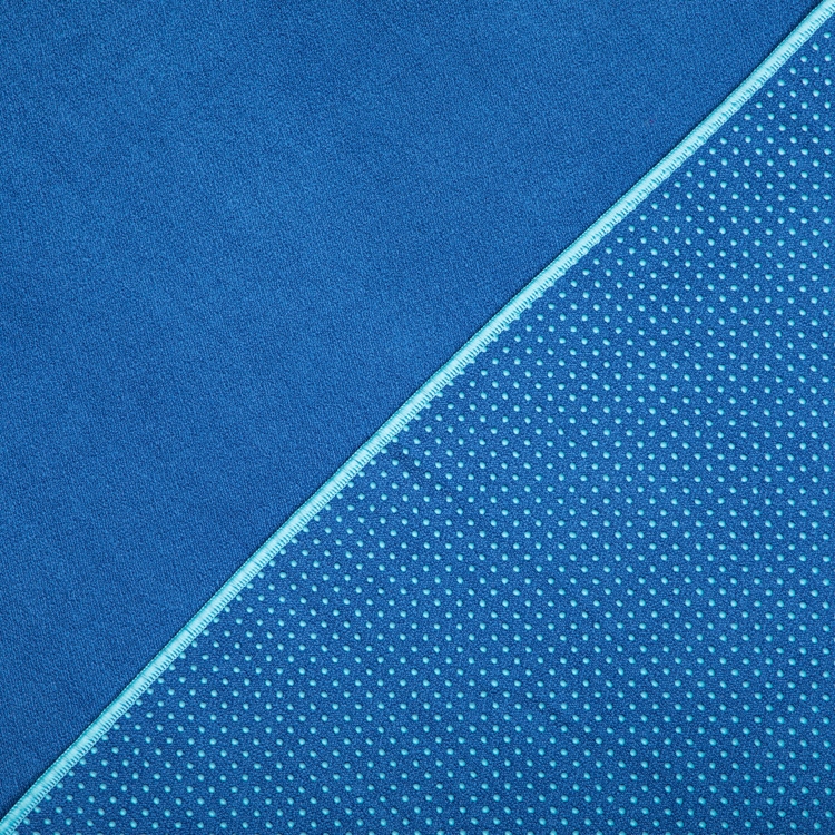 Ręcznik do jogi GRIP2 niebieski