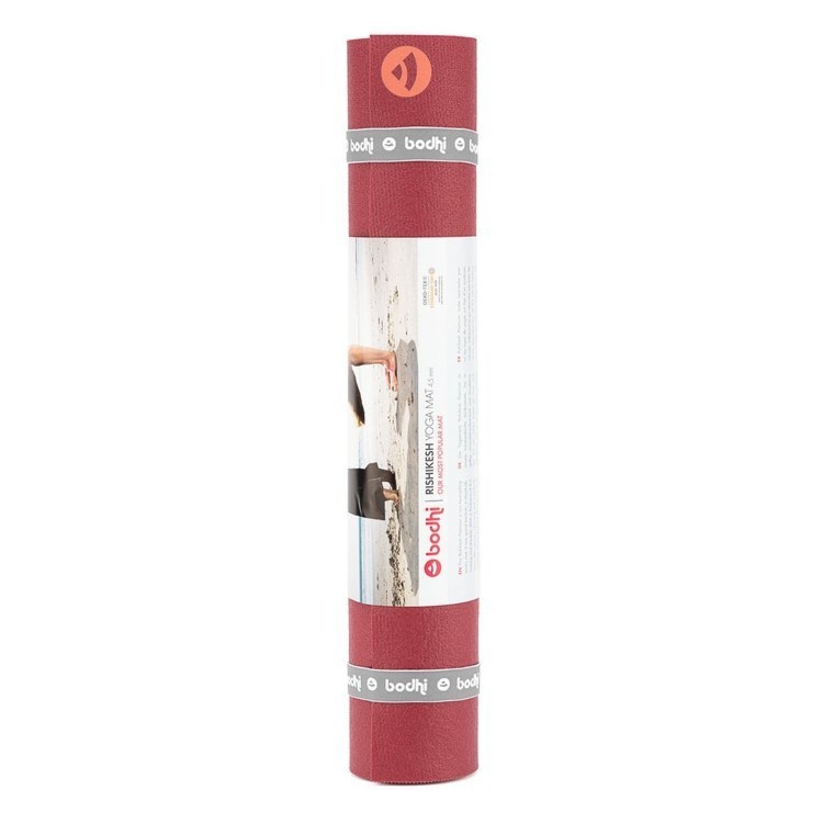 Mata do jogi Rishikesh Premium 4.5mm - bordowa