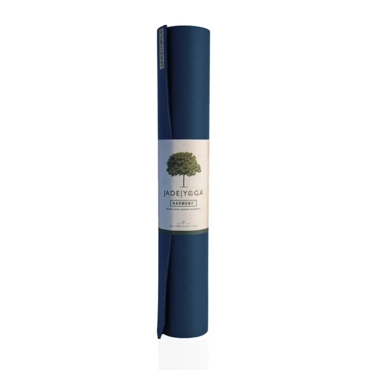 Mata do jogi Jade Yoga Harmony 5mm (188cm) - Granatowa