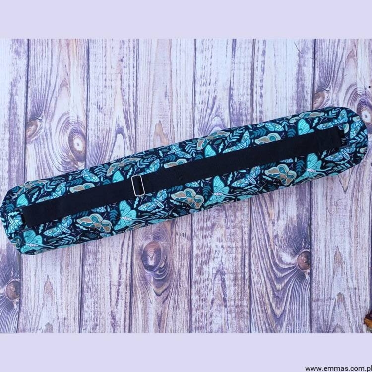 Pokrowiec na matę STANDARD - Turkusowe Ćmy