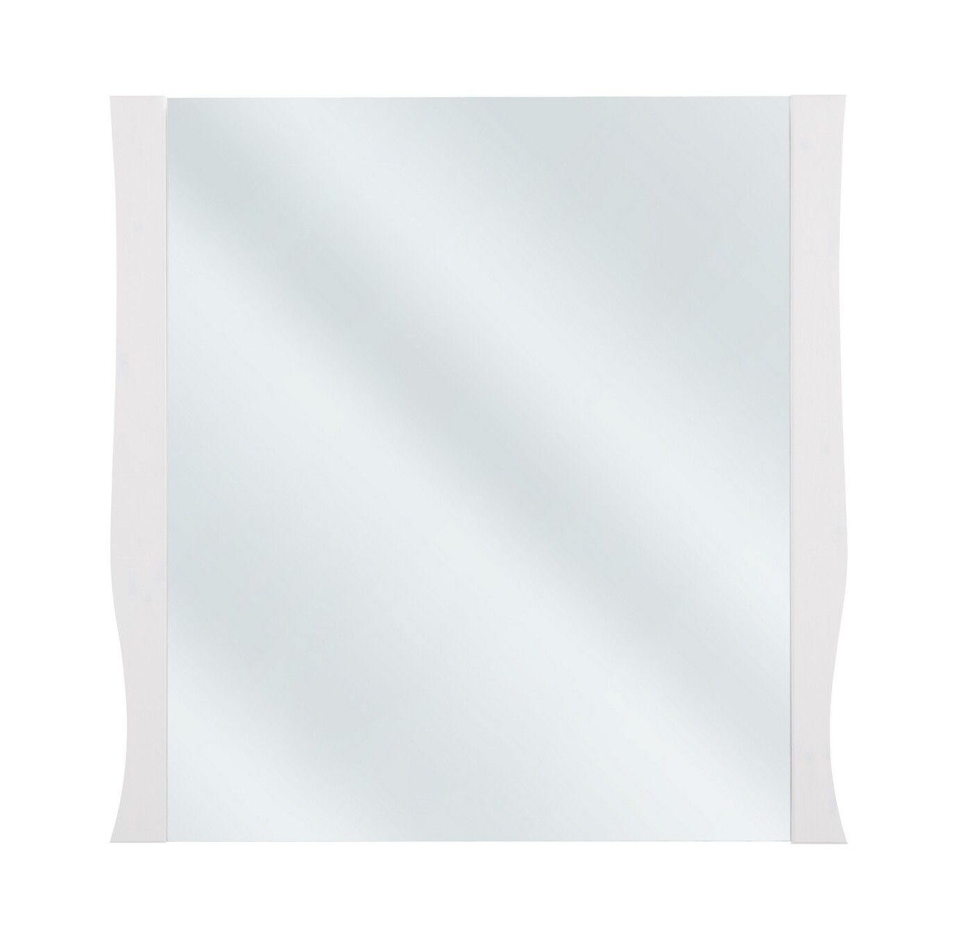Фото - Дзеркало у ванну Comad Eleganckie lustro do łazienki, Elisabeth, 80x2x80 cm, biały 