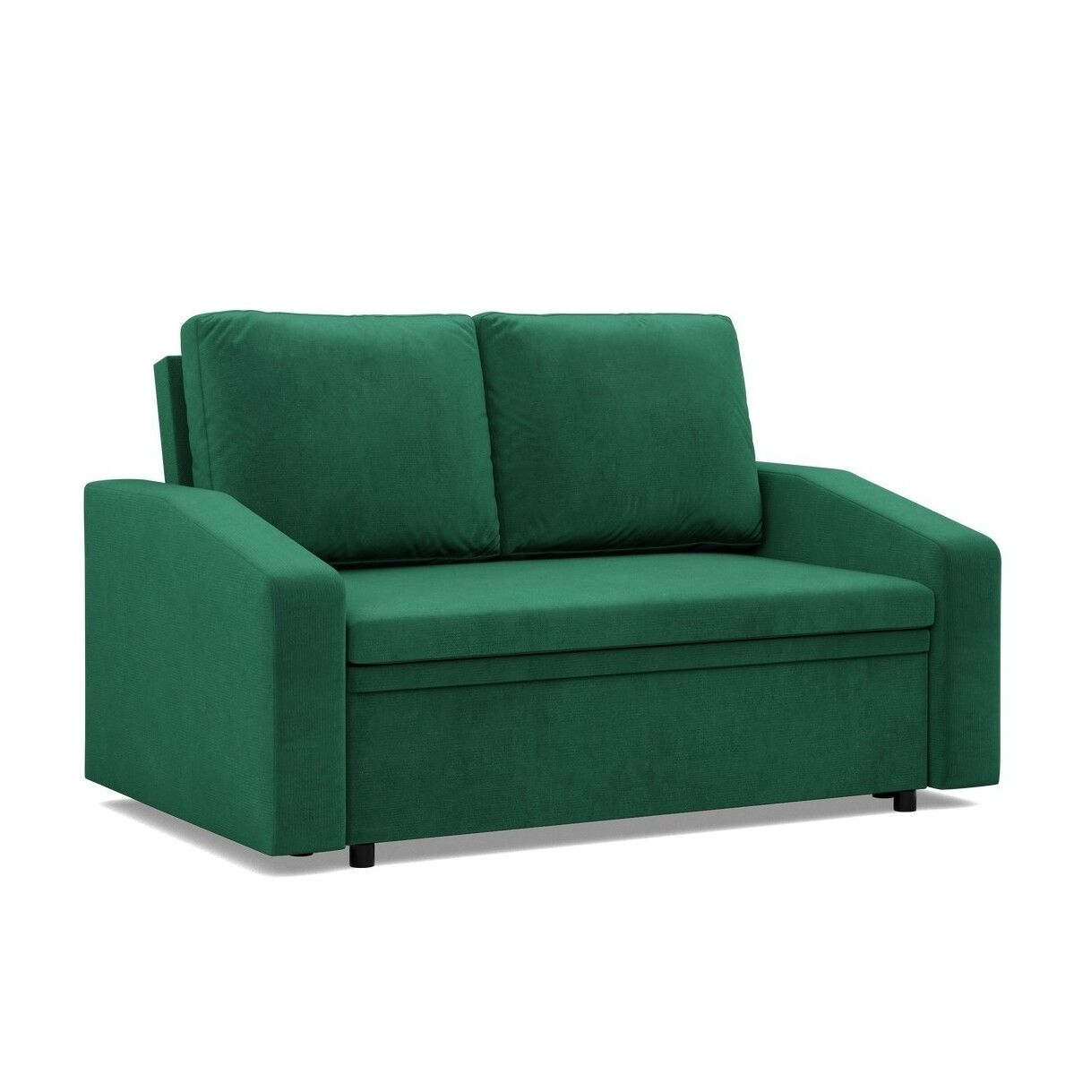 Sofa z funkcją spania, Neo Kronos, 148x87x90 cm, butelkowa zieleń