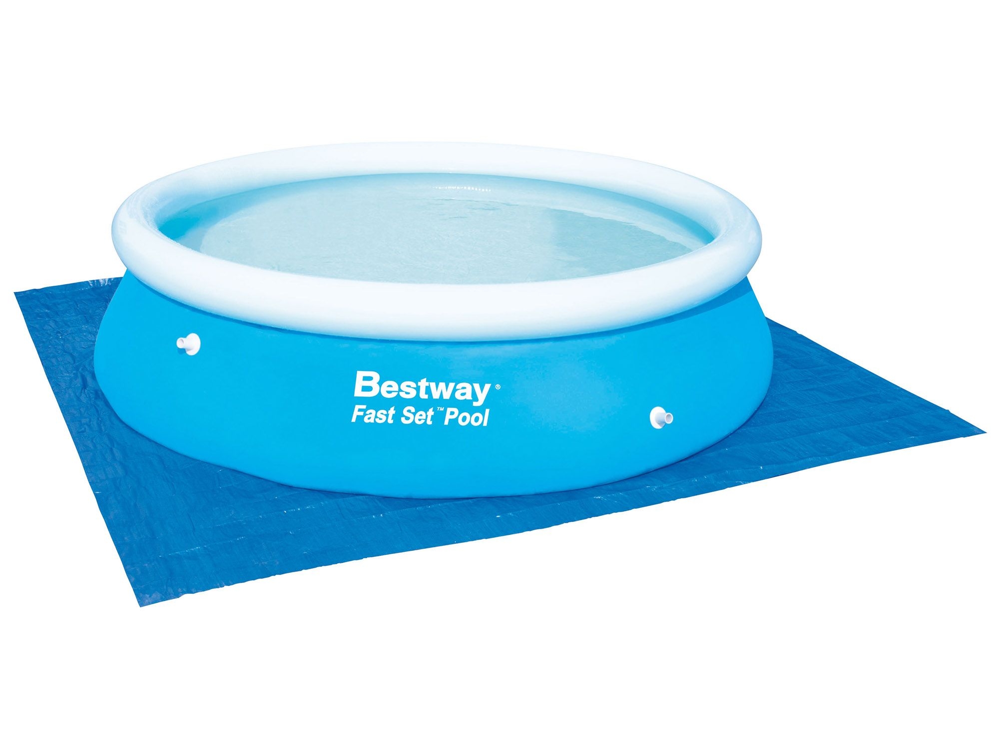 Mata pod basen, Bestway, 335x335 cm, niebieski