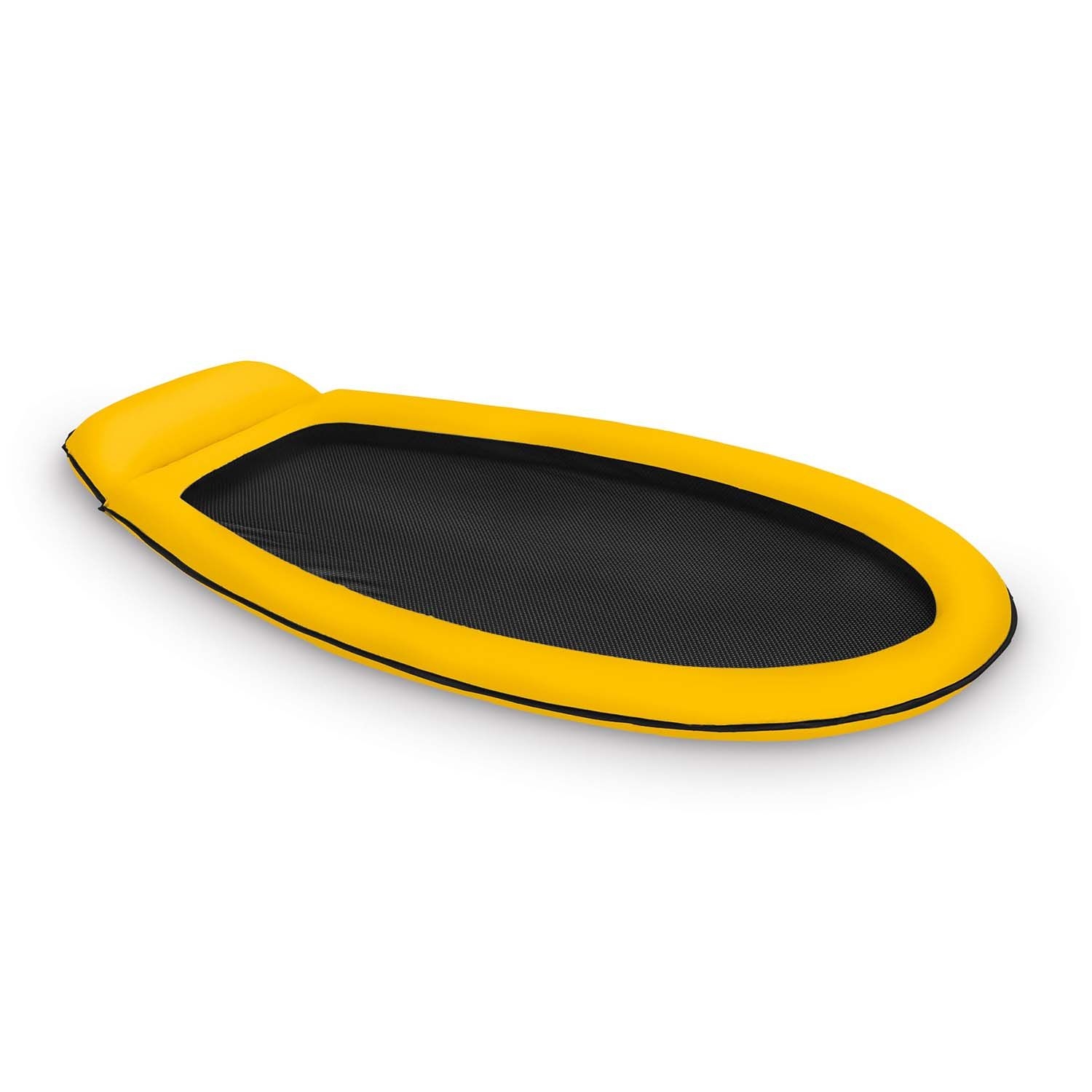 Zdjęcia - Zabawka do kąpieli Intex Materac plażowy do pływania z siatką, , 178x94 cm, żółty 