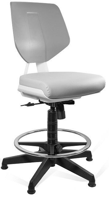 Фото - Комп'ютерне крісло Unique Uniquemeble Krzesło specjalistyczne, medyczne, podnóżek, Kaden, szary 
