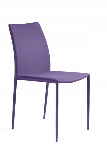 Zdjęcia - Krzesło Unique Uniquemeble  do jadalni, salonu, klasyczne, design, fioletowe 