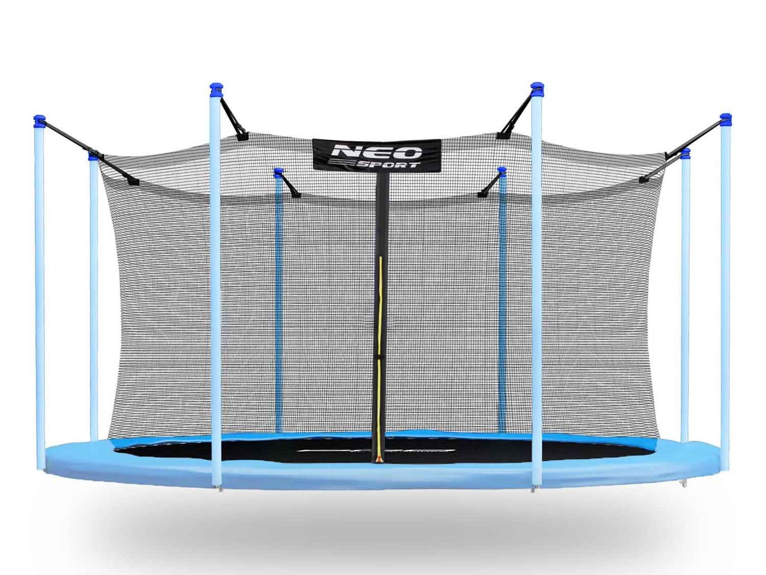 Zdjęcia - Akcesoria do trampolin Neo-Sport Siatka wewnętrzna do trampoliny 404 cm, 8 słupków, 