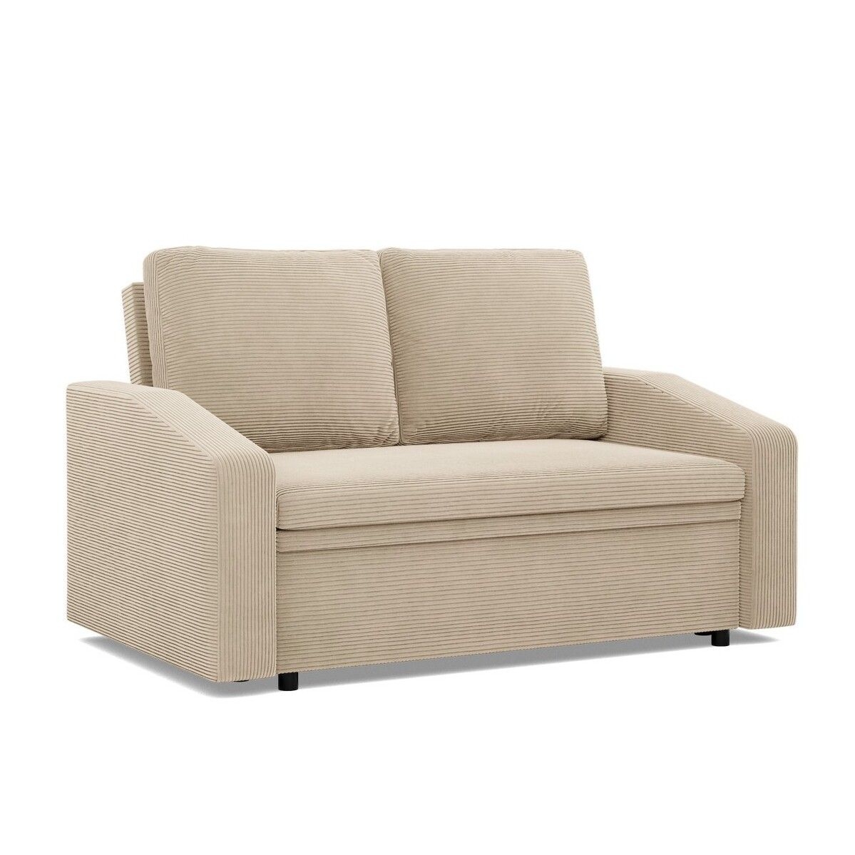 Sofa z funkcją spania, Neo Poso, 148x87x90 cm, beżowy