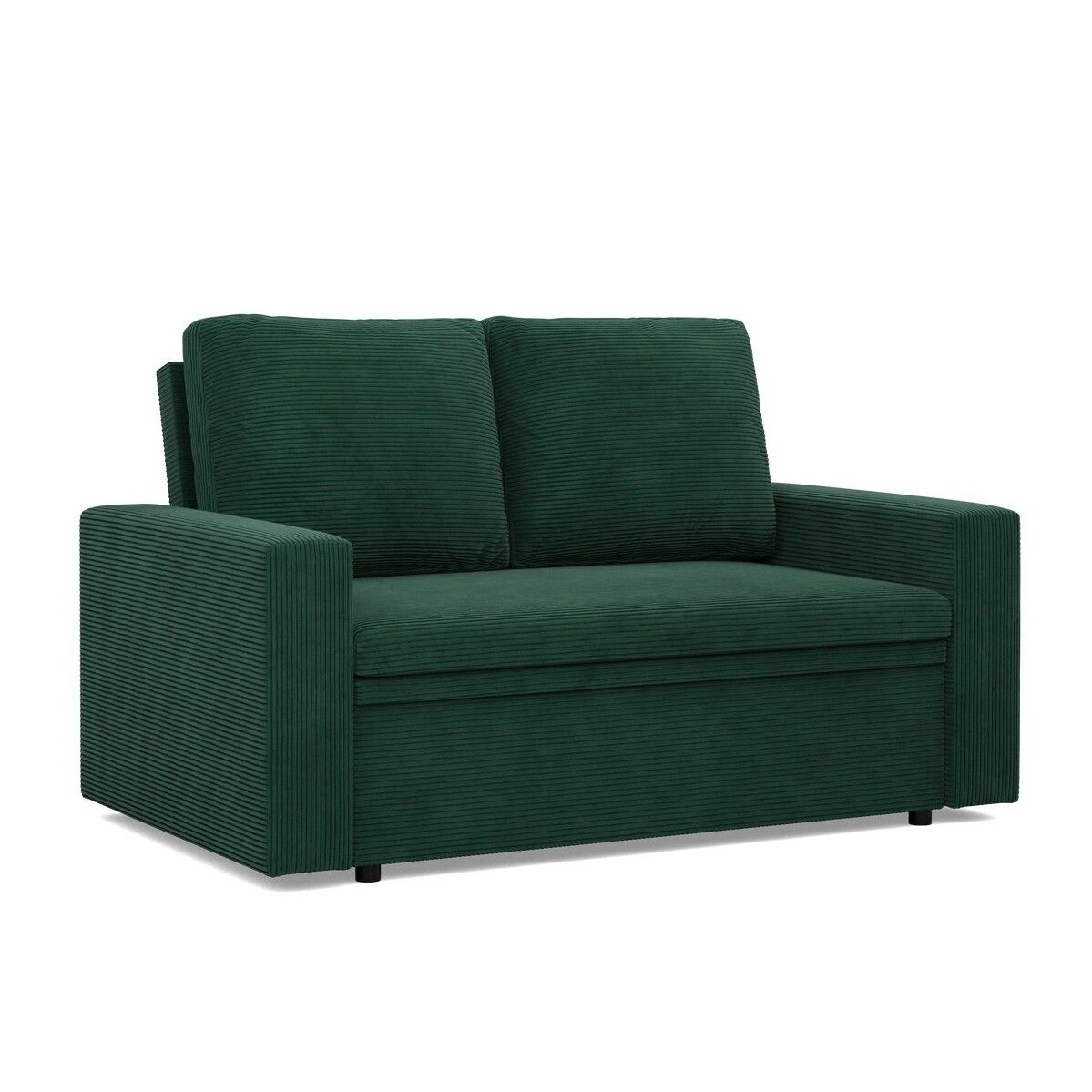 Sofa dwuosobowa, Neo Poso, 148x87x90 cm, butelkowa zieleń