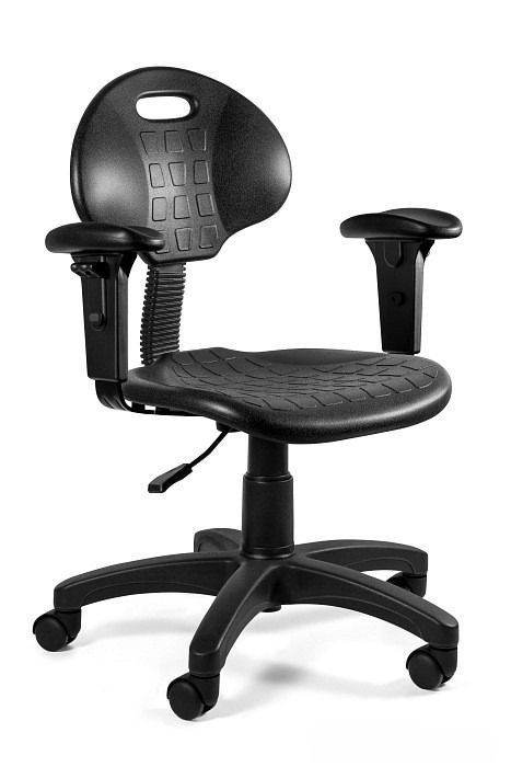Zdjęcia - Fotel komputerowy Unique Uniquemeble Krzesło specjalistyczne, fotel medyczny, Gorion R, czarny 