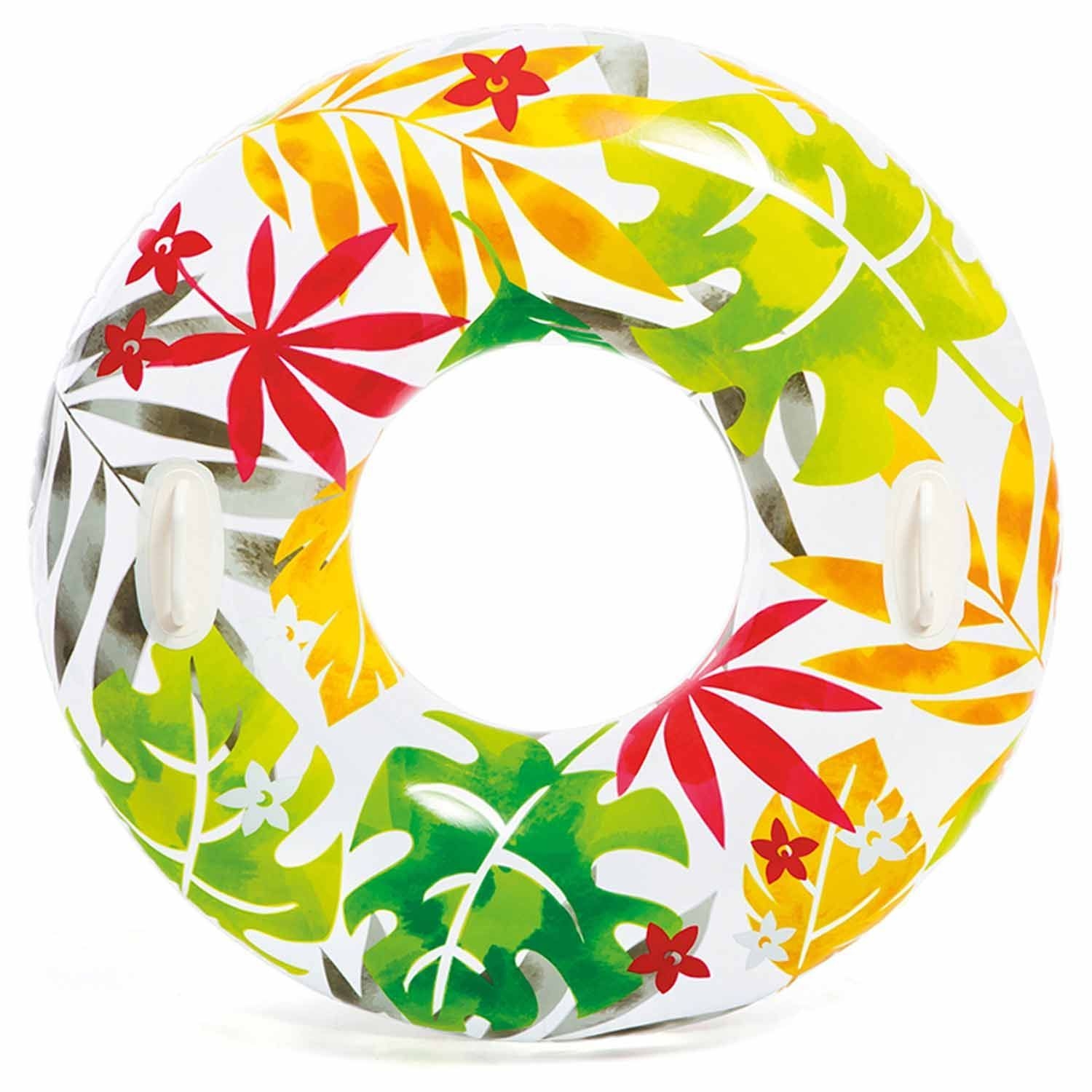Фото - Іграшка для купання Intex Koło do pływania, kolorowe liście, , 97 cm 