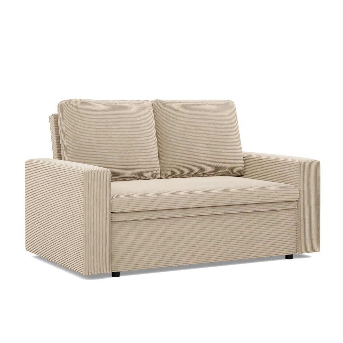 Sofa dwuosobowa, Neo Poso, 148x87x90 cm, beżowy