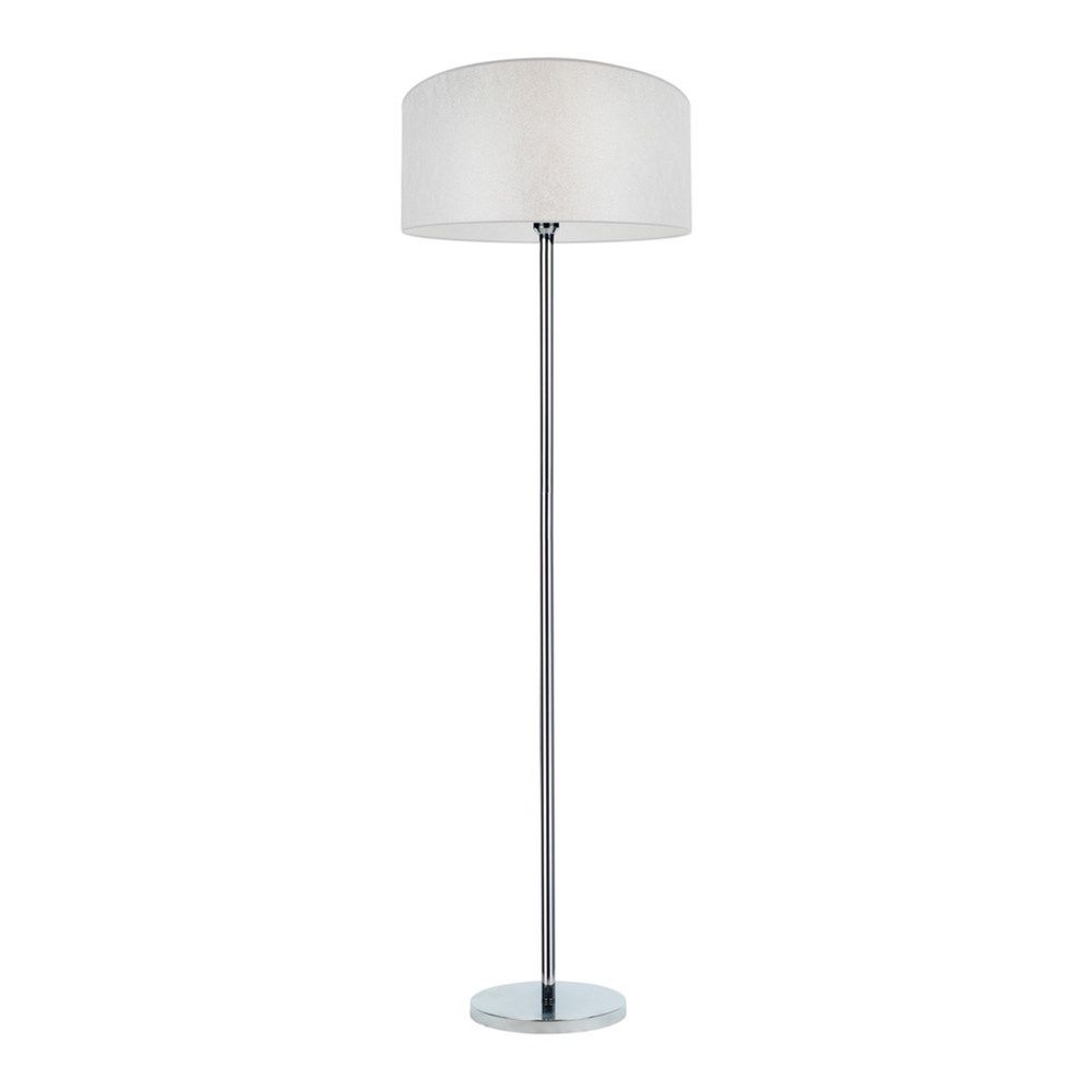 Фото - Люстра / світильник Topeshop Lampa podłogowa, Prata, 50x138 cm, chrom, transparentny, srebrny 