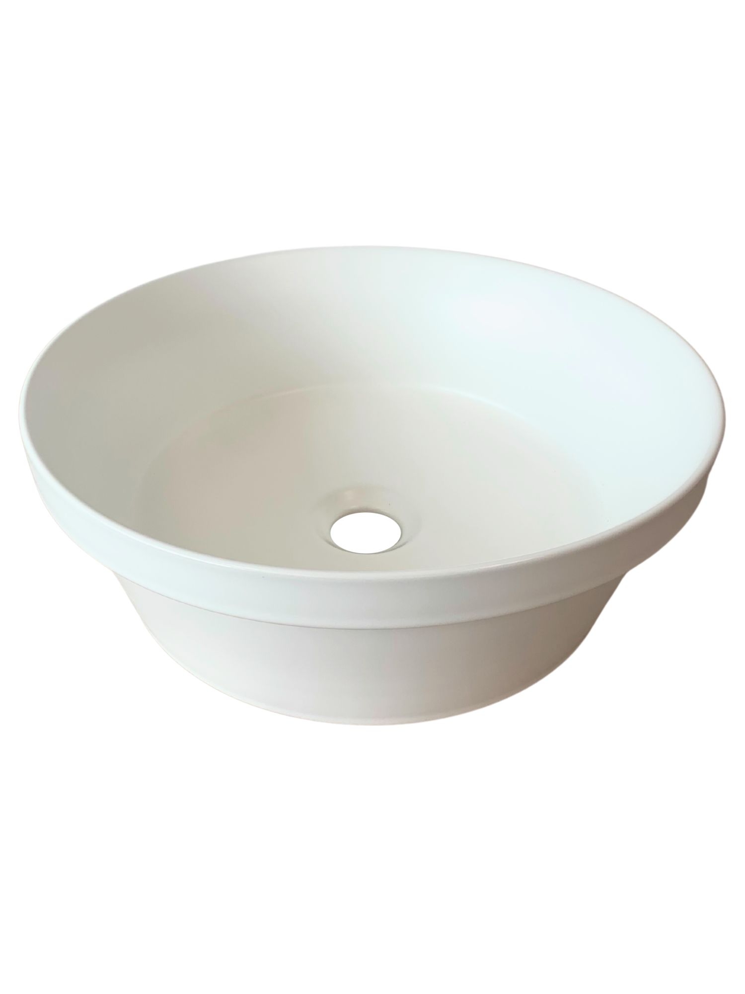 Фото - Умивальник Comad Umywalka ceramiczna, okrągła, Mada, 40x40x14 cm, biały 