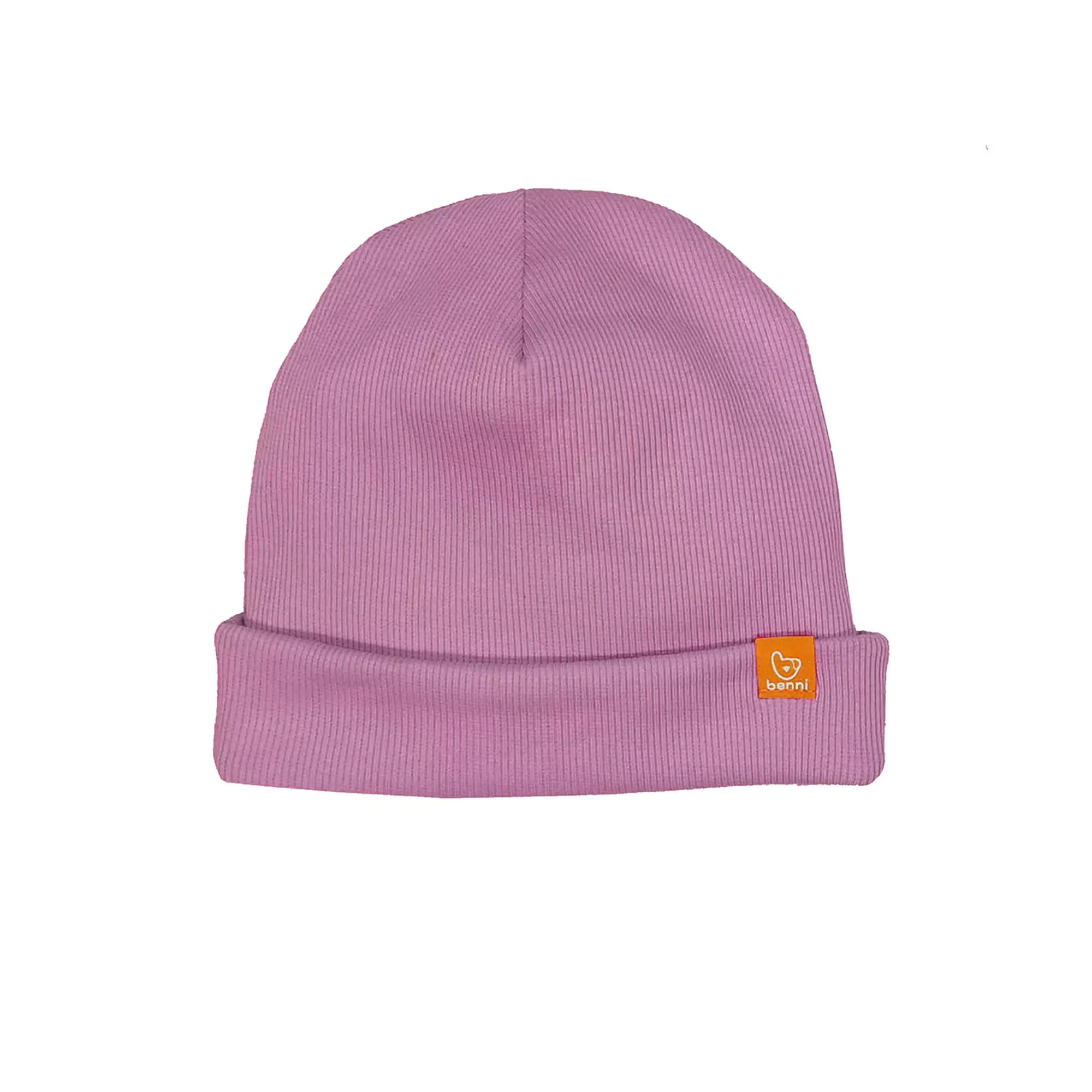 czapka BASIC | cyklamenowa - L