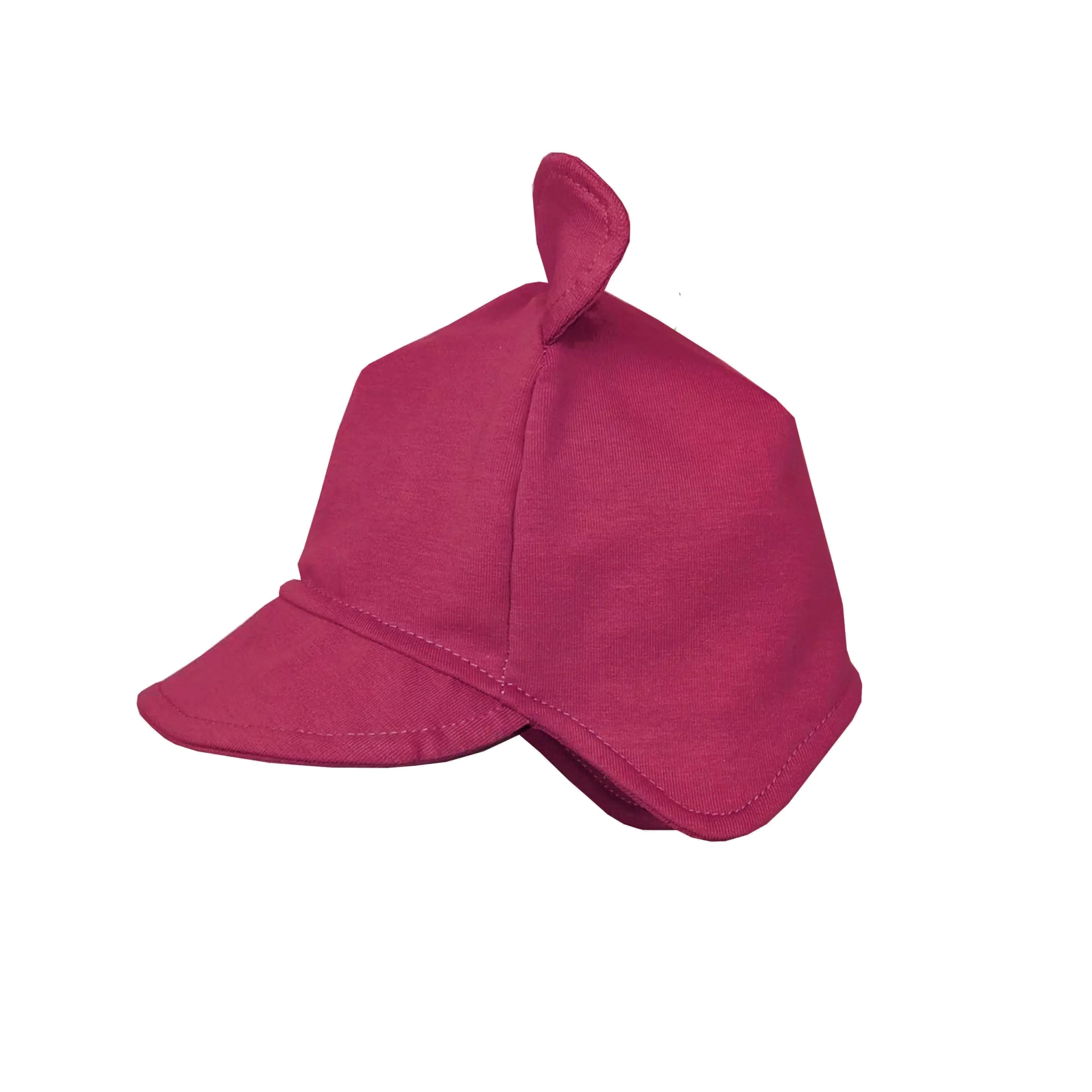 czapka z daszkiem | cyklamenowa - L