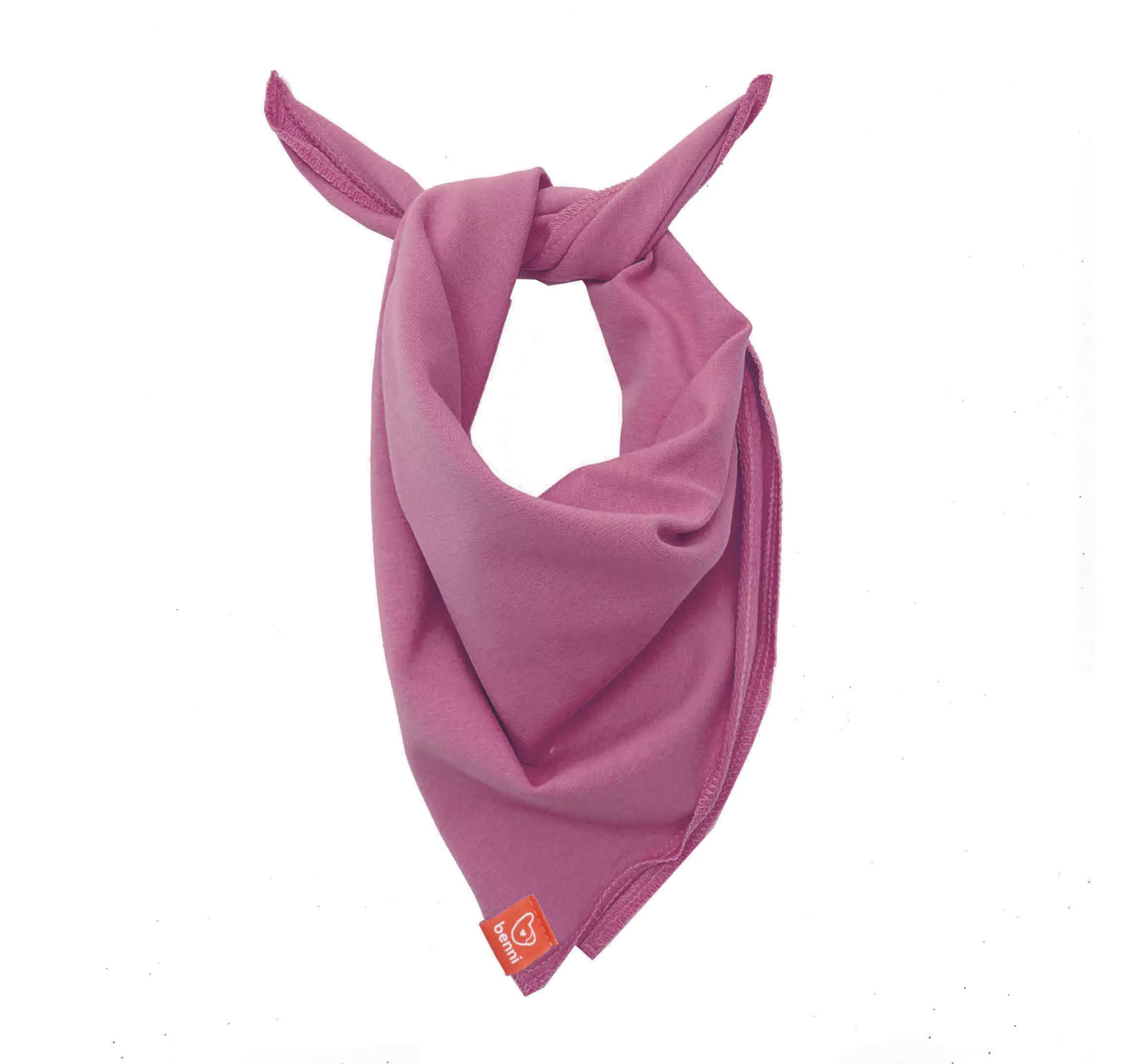 chusta na szyję | cyklamenowa