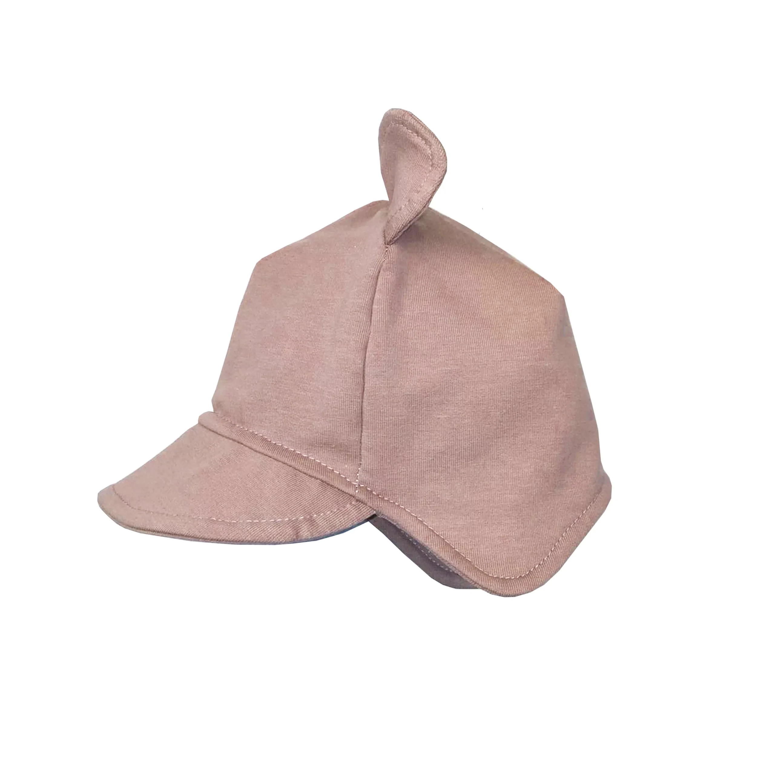 czapka z daszkiem | pudrowy róż - XXL