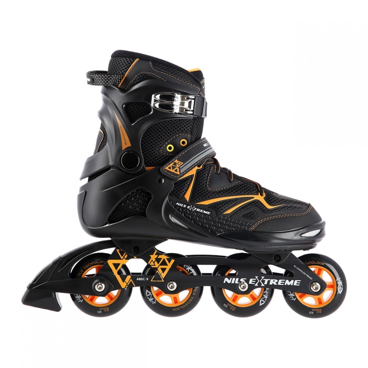 Rolki Nils NA9022 Black/Orange