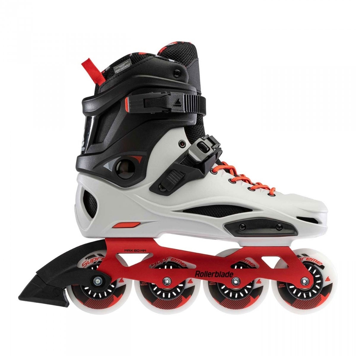 Rolki Rollerblade RB 80 Pro X (grey/warm red) 2021
