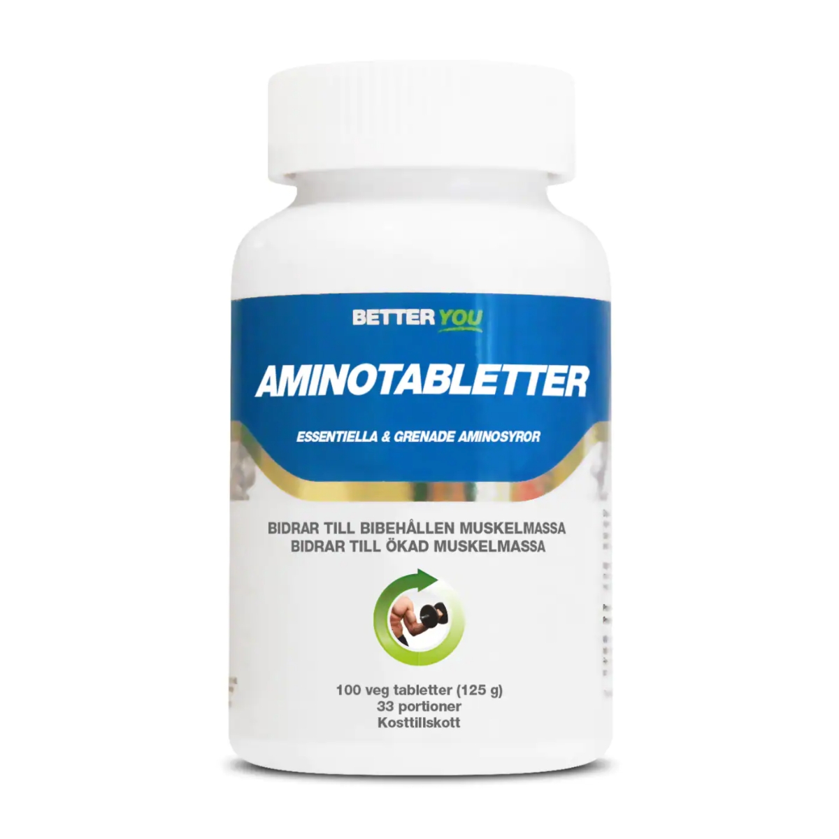 BETTER YOU Aminokwasy z białka serwatkowego – 100 tabletek