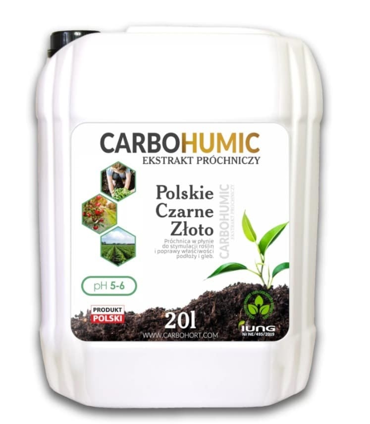 CARBOHUMIC 20L PH 5-6 EKO NAWÓZ WĘGIEL KWASY HUMUS