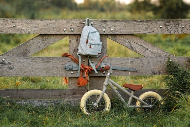 Little Dutch Rower biegowy Oliwkowy Mat